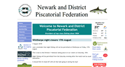Desktop Screenshot of newarkpiscatorial.co.uk